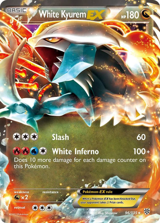 White Kyurem EX [Plasma Storm] 96/135