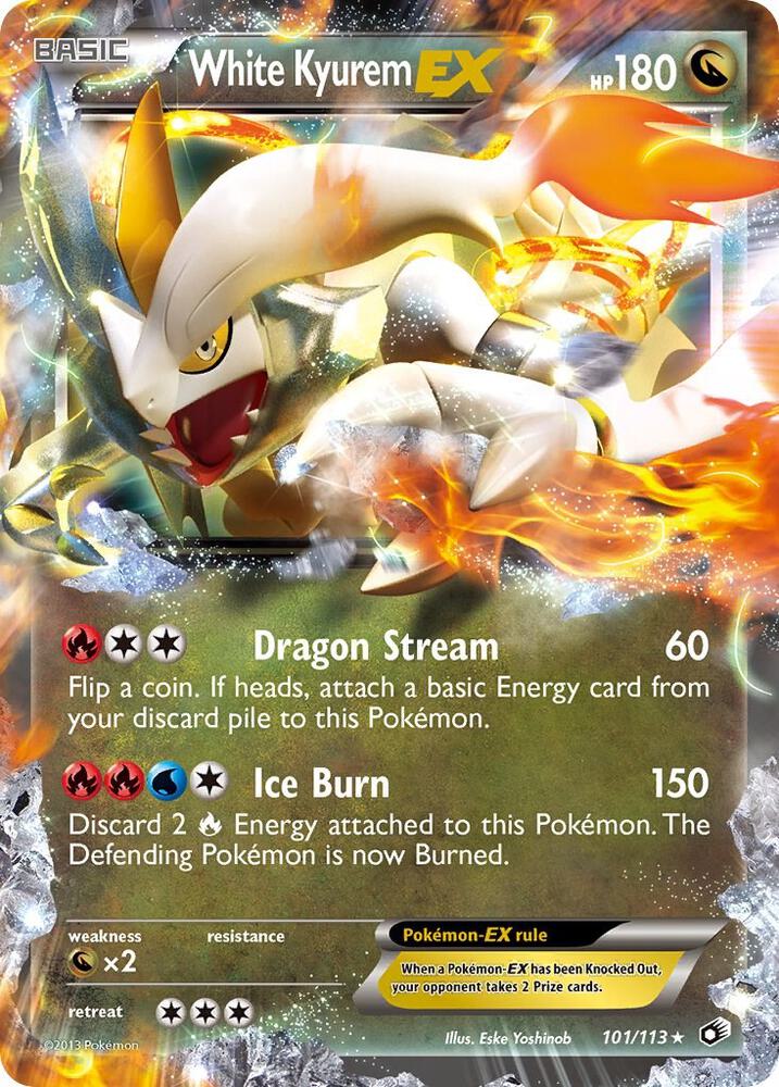 White Kyurem EX [Legendary Treasures] 101/113