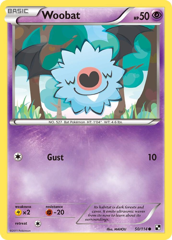 Woobat [Black and White] 50/114