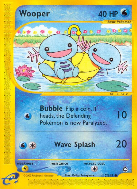 Wooper (117) [Aquapolis] 117/147