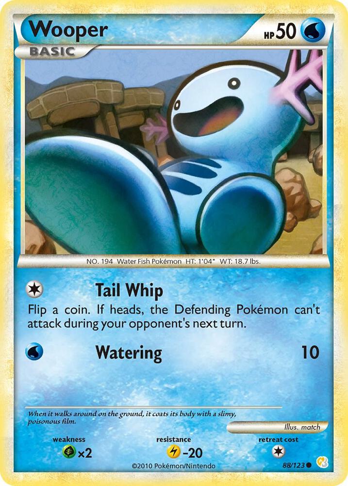 Wooper [HeartGold SoulSilver] 88/123