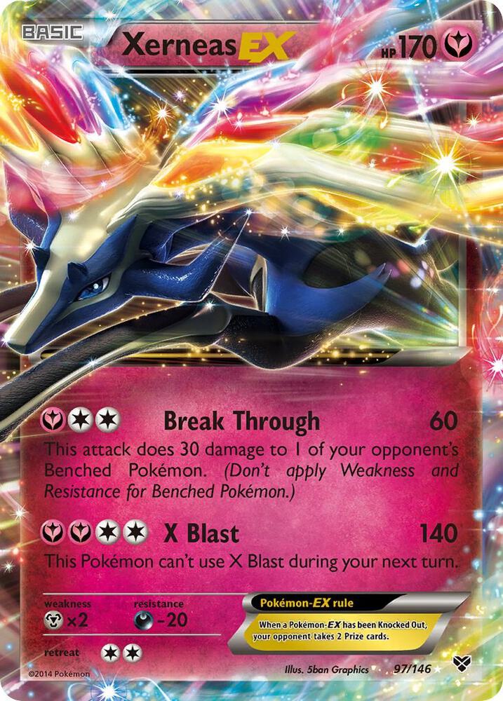 Xerneas EX [XY Base Set] 97/146