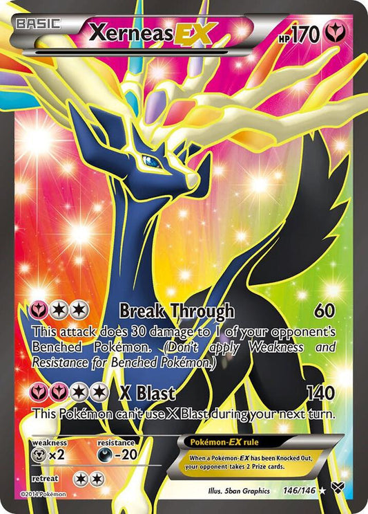 Xerneas EX (146 Full Art) [XY Base Set] 146/146
