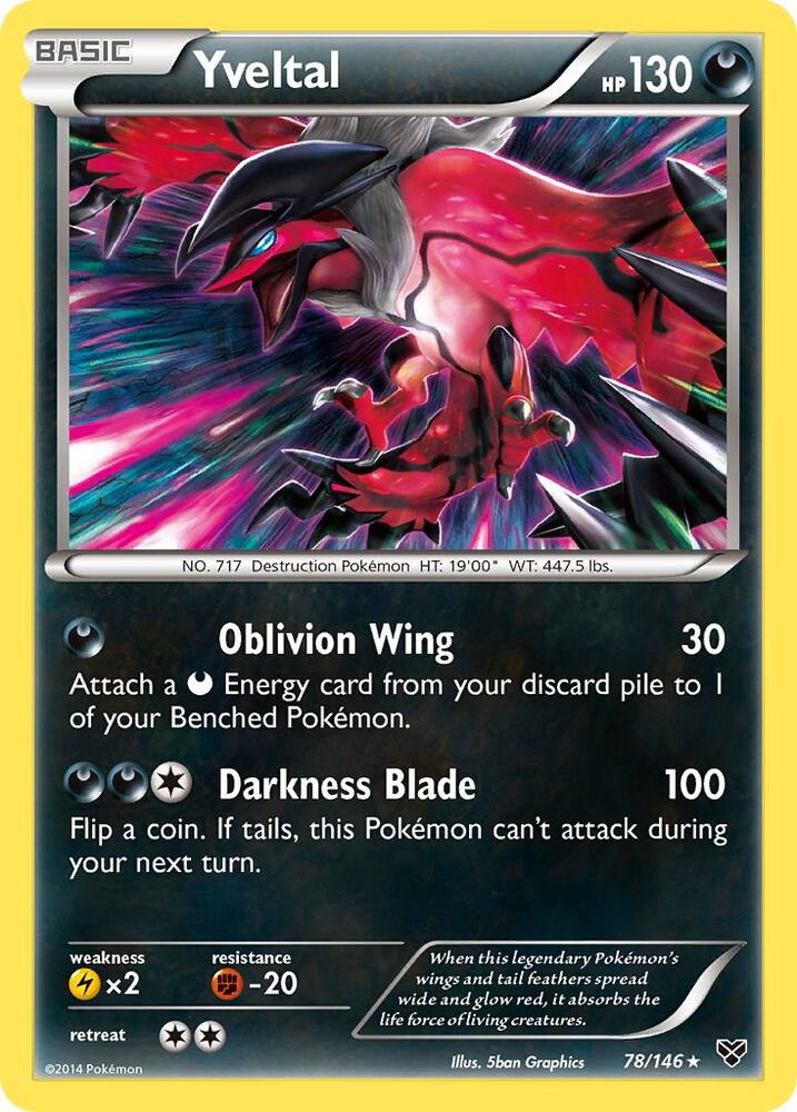 Yveltal [XY Base Set] 78/146
