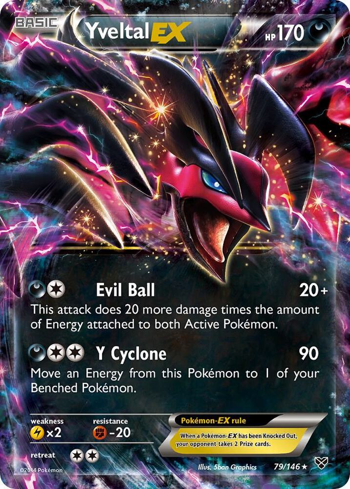 Yveltal EX [XY Base Set] 79/146