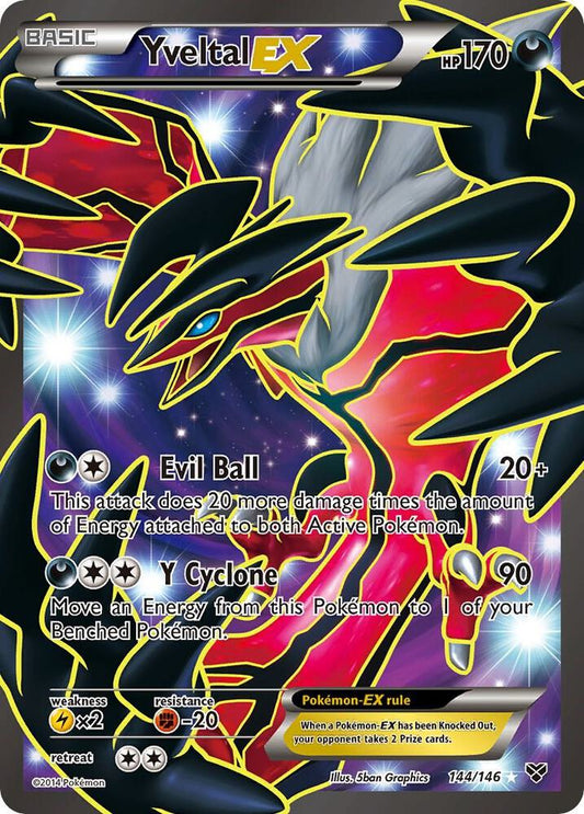 Yveltal EX (144 Full Art) [XY Base Set] 144/146