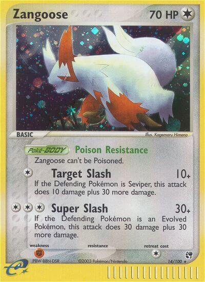 Zangoose [Sandstorm] 14/100