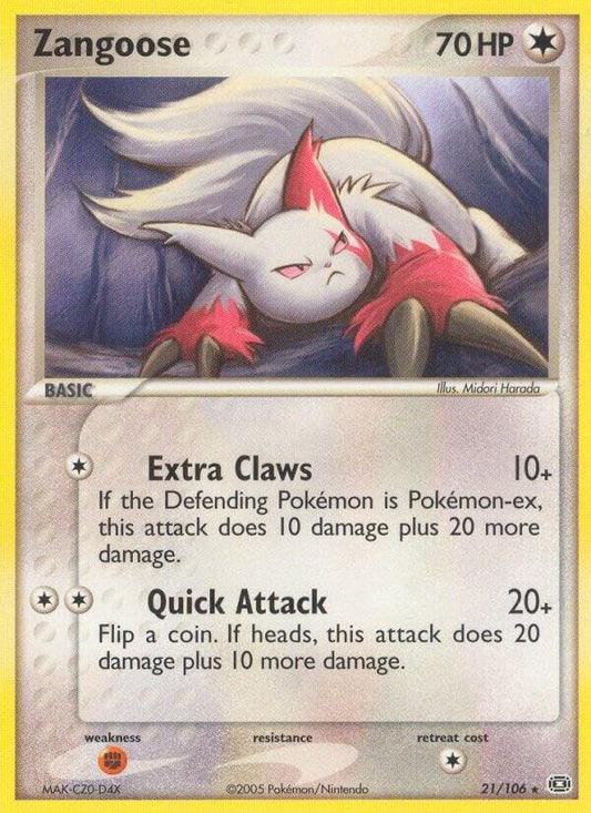 Zangoose [Emerald] 21/106