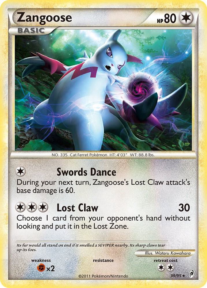 Zangoose [Call of Legends] 39/95