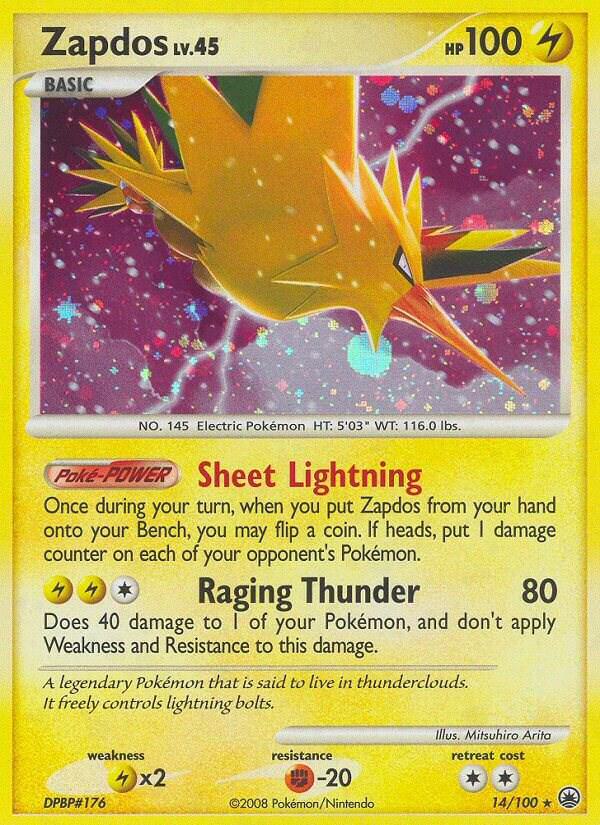 Zapdos [Majestic Dawn] 14/100
