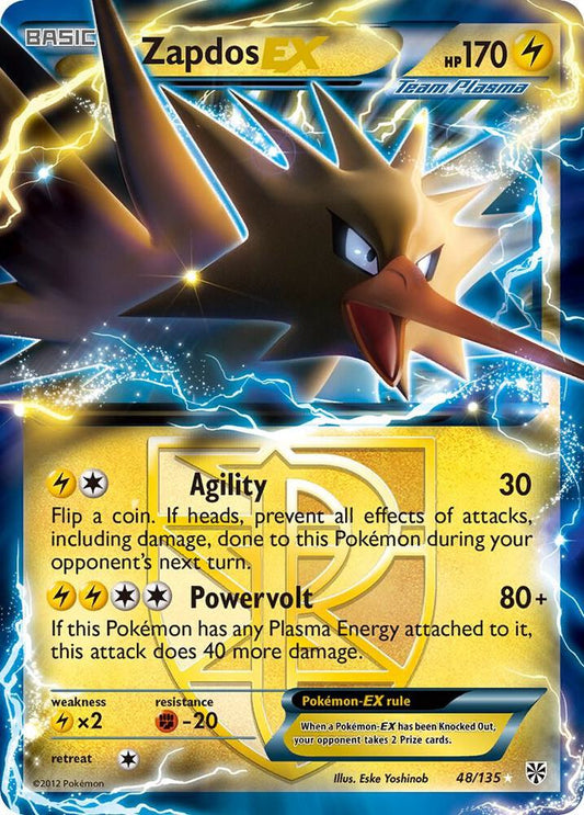 Zapdos EX (Team Plasma) [Plasma Storm] 48/135