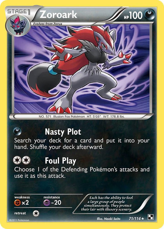 Zoroark [Black and White] 71/114