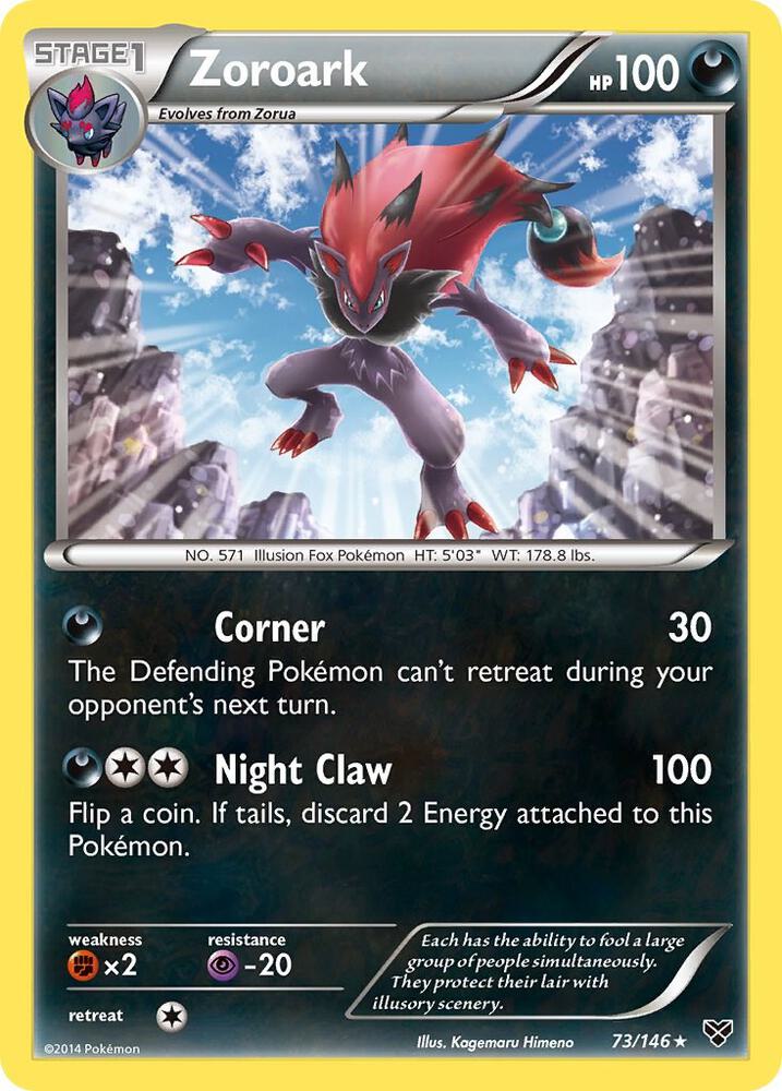 Zoroark [XY Base Set] 73/146