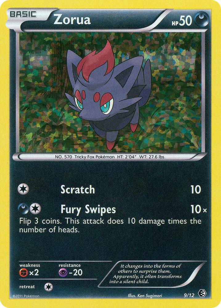 Zorua - 9/12 [McDonald's Promos 2011] 009/012