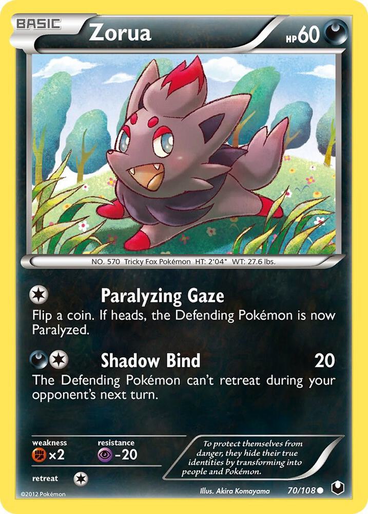 Zorua (70) [Dark Explorers] 70/108