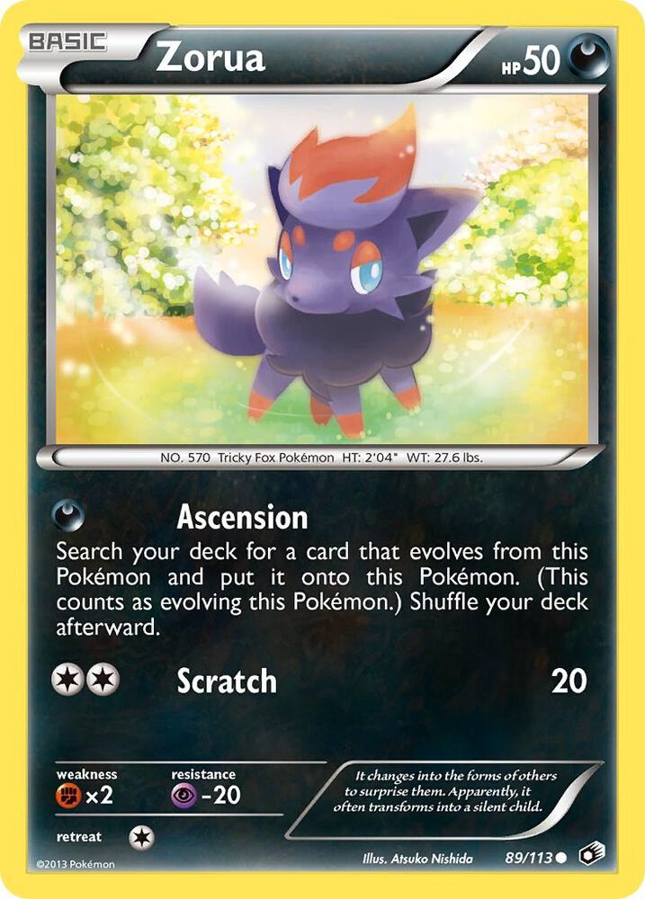 Zorua [Legendary Treasures] 89/113