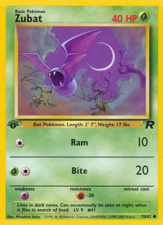 Zubat [Team Rocket] 70/82