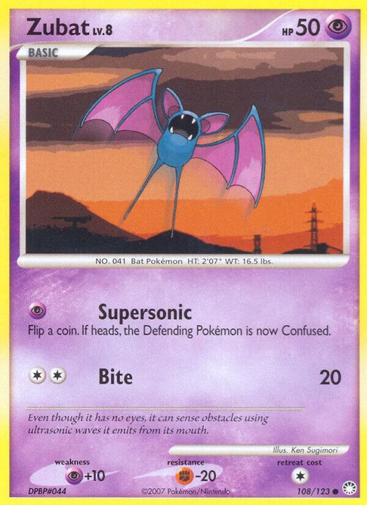 Zubat [Mysterious Treasures] 108/123