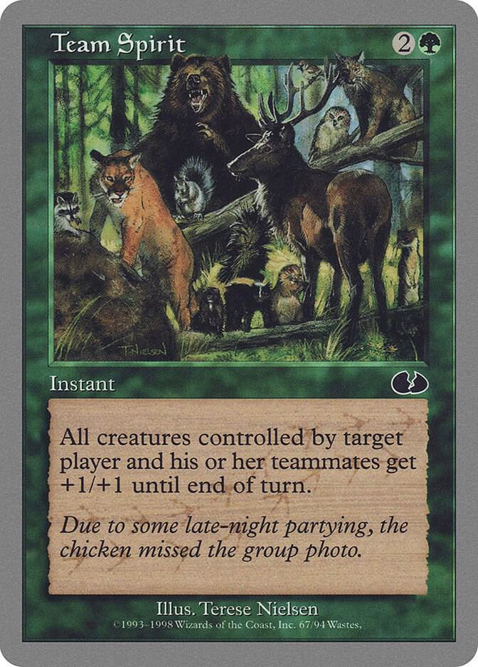 Team Spirit [Unglued] 67