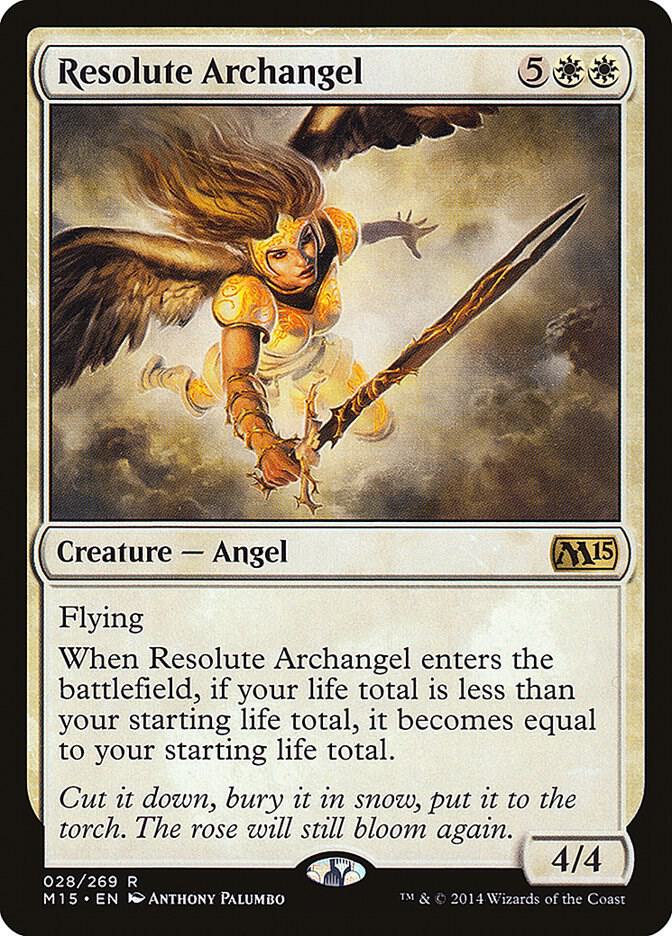 Resolute Archangel [Magic 2015 (M15)] 28