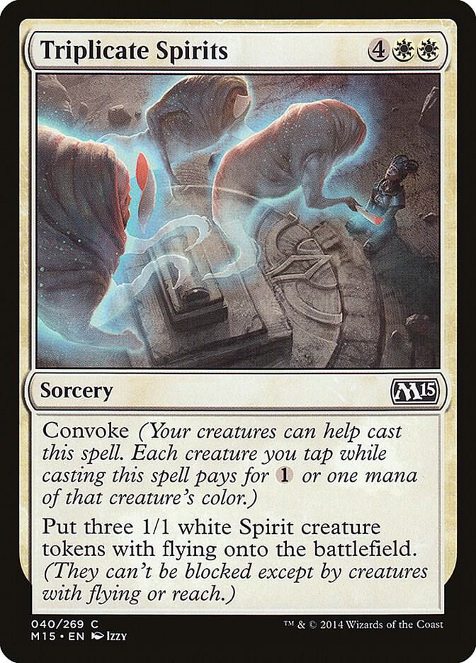 Triplicate Spirits [Magic 2015 (M15)] 40