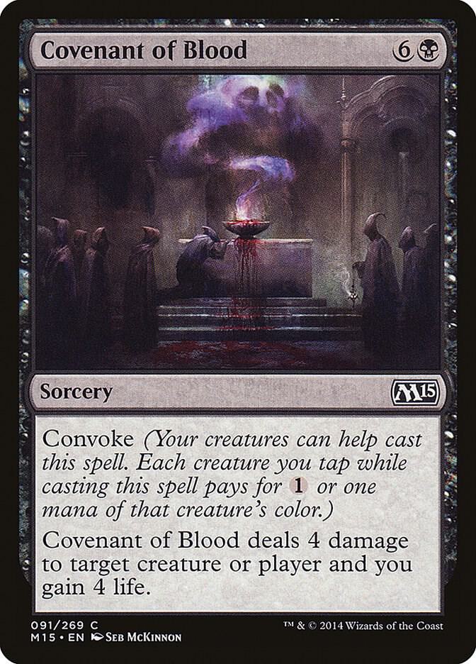Covenant of Blood [Magic 2015 (M15)] 91