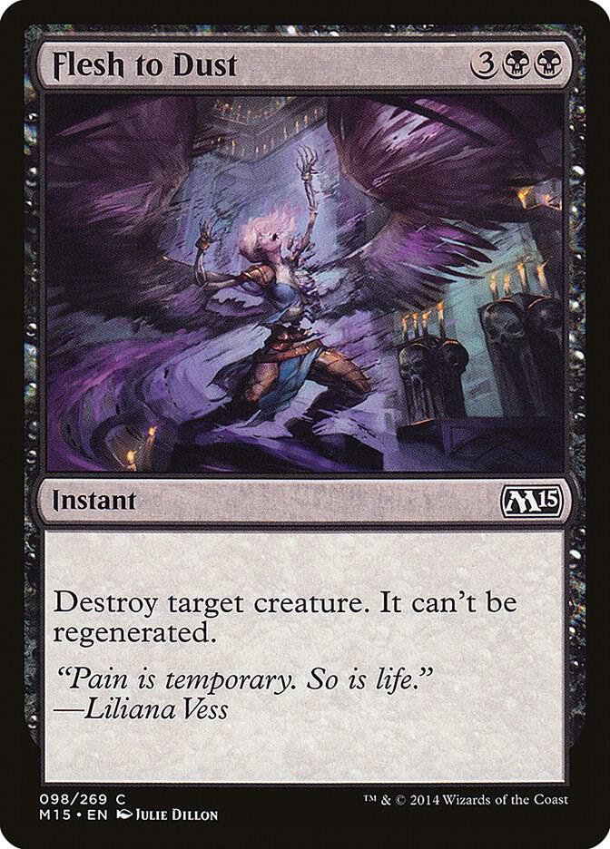 Flesh to Dust [Magic 2015 (M15)] 98