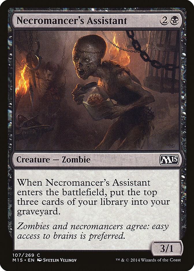 Necromancer's Assistant [Magic 2015 (M15)] 107