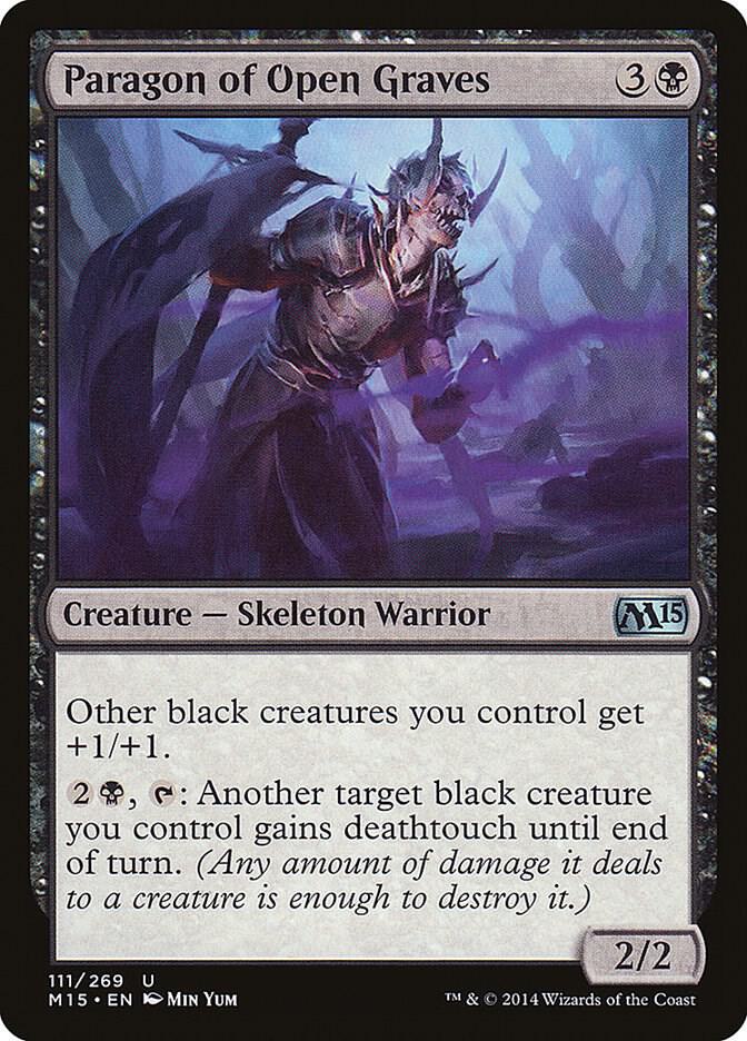 Paragon of Open Graves [Magic 2015 (M15)] 111
