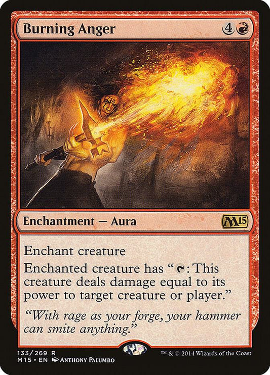 Burning Anger [Magic 2015 (M15)] 133