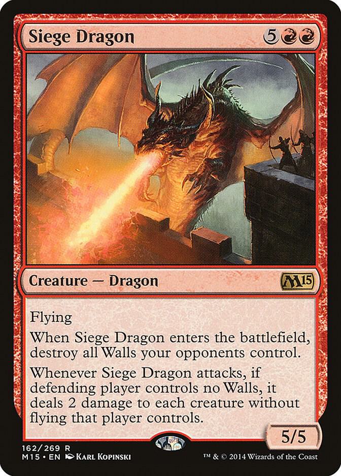 Siege Dragon [Magic 2015 (M15)] 162