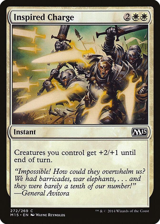 Inspired Charge [Magic 2015 (M15)] 272