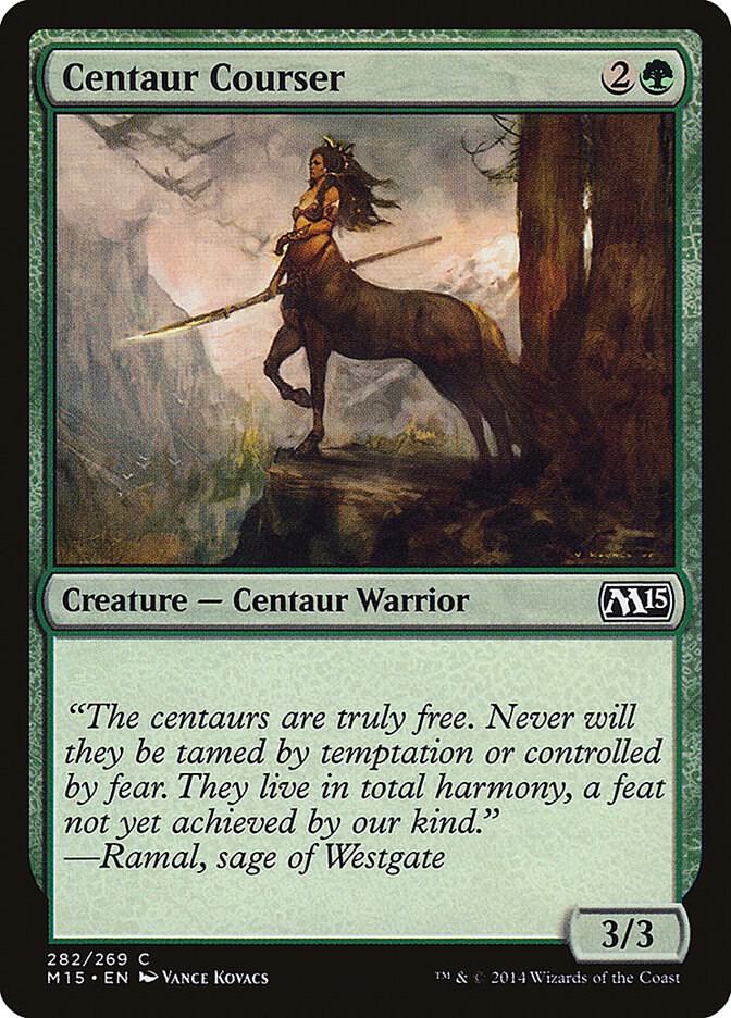 Centaur Courser [Magic 2015 (M15)] 282