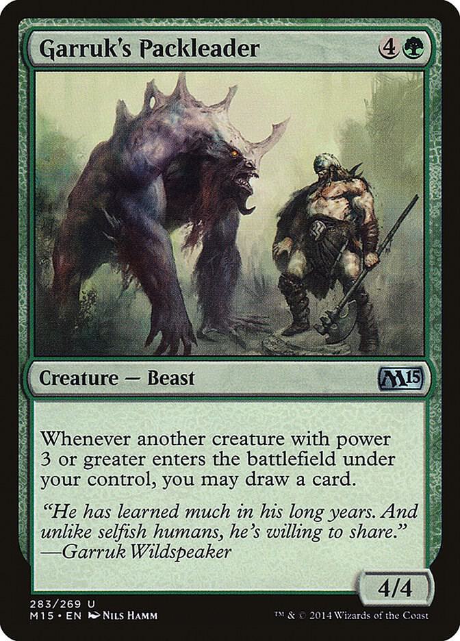 Garruk's Packleader [Magic 2015 (M15)] 283