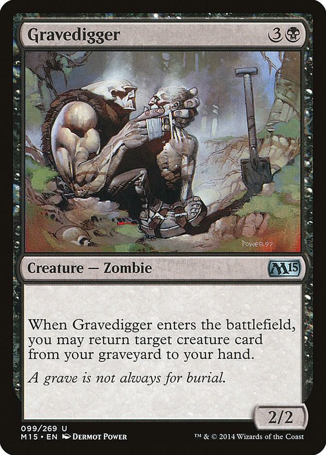 Gravedigger [Magic 2015 (M15)] 99