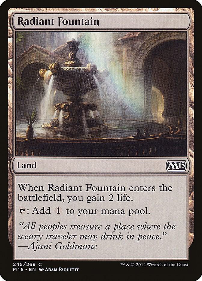Radiant Fountain [Magic 2015 (M15)] 245