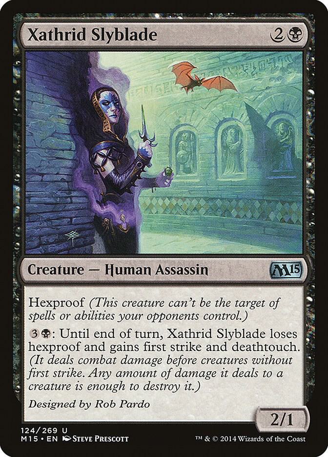 Xathrid Slyblade [Magic 2015 (M15)] 124