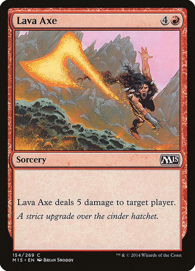 Lava Axe [Magic 2015 (M15)] 154