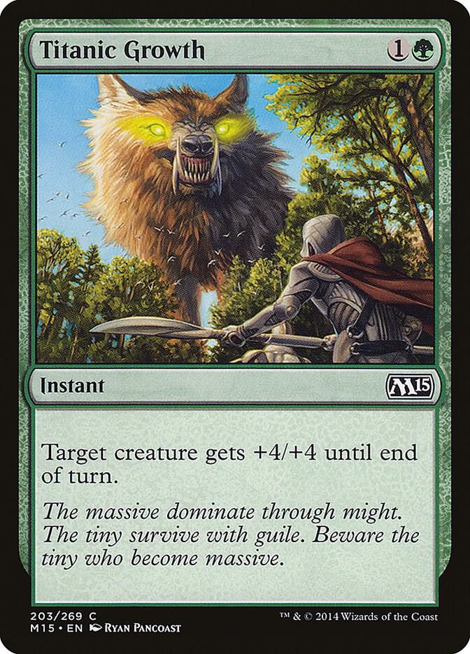 Titanic Growth [Magic 2015 (M15)] 203