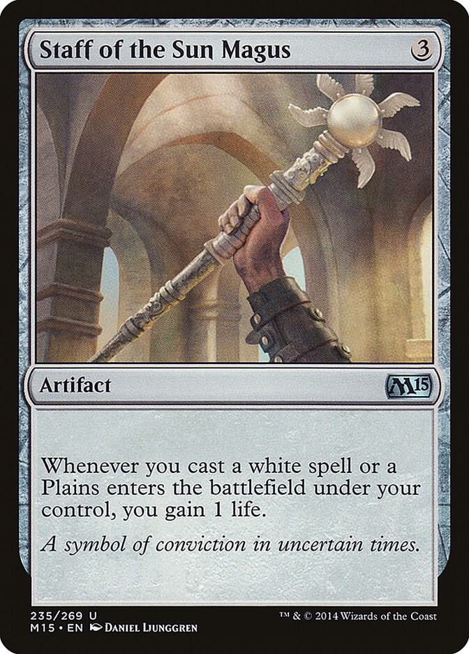 Staff of the Sun Magus [Magic 2015 (M15)] 235