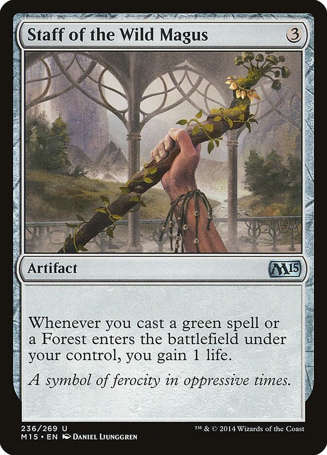 Staff of the Wild Magus [Magic 2015 (M15)] 236