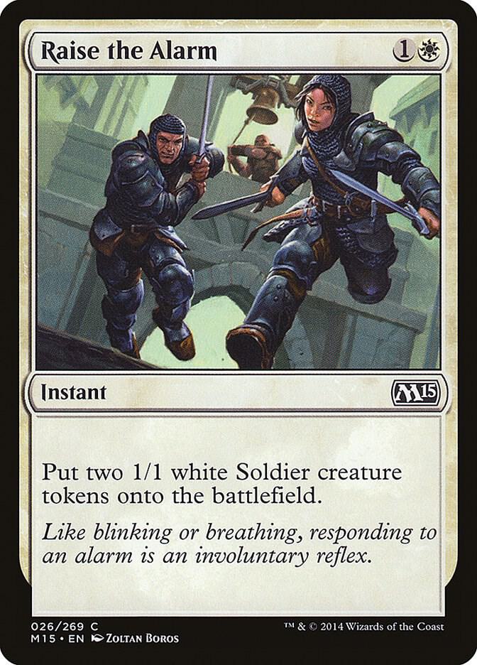 Raise the Alarm [Magic 2015 (M15)] 26