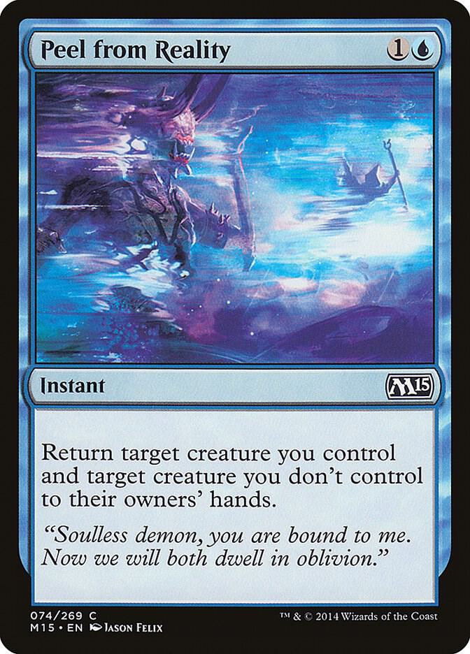 Peel from Reality [Magic 2015 (M15)] 74