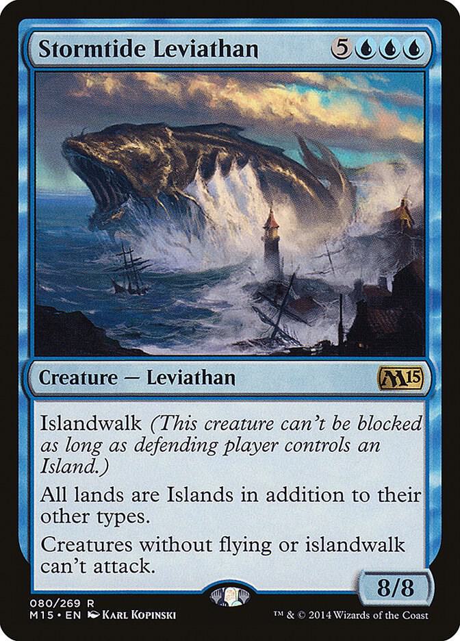Stormtide Leviathan [Magic 2015 (M15)] 80