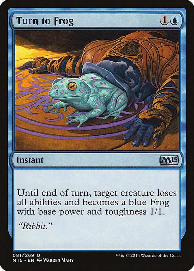 Turn to Frog [Magic 2015 (M15)] 81