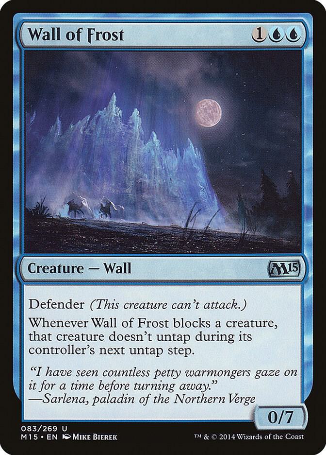Wall of Frost [Magic 2015 (M15)] 83