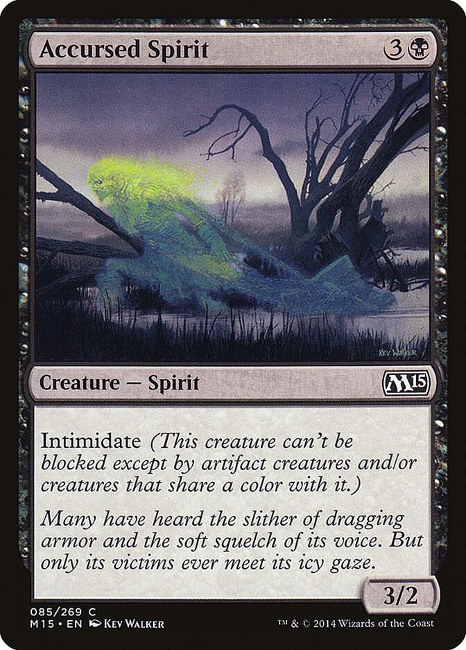 Accursed Spirit [Magic 2015 (M15)] 85