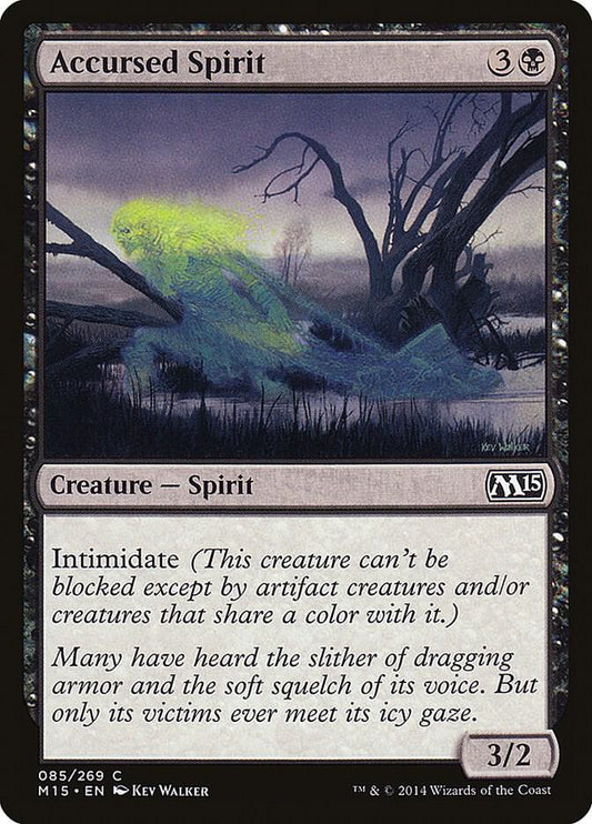 Accursed Spirit [Magic 2015 (M15)] 85