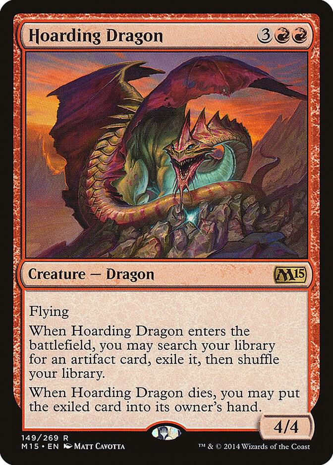 Hoarding Dragon [Magic 2015 (M15)] 149