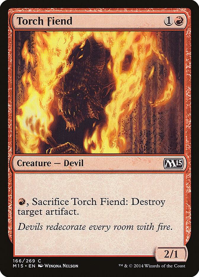 Torch Fiend [Magic 2015 (M15)] 166